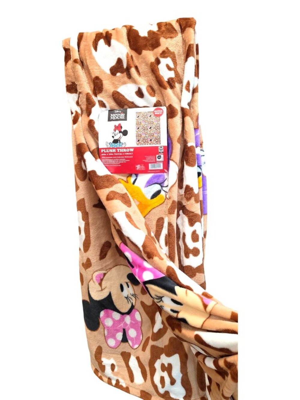 Minnie Mouse Hallowen Plush Throw Blanket